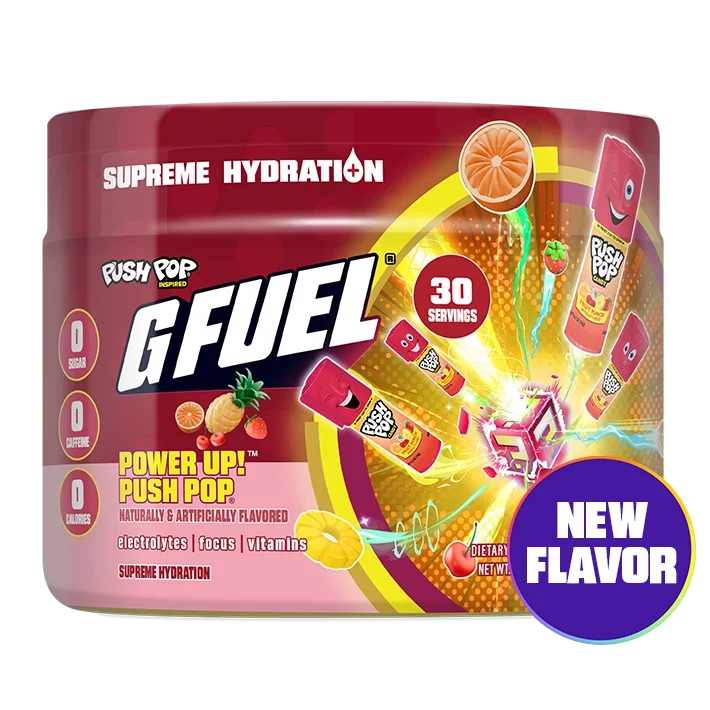 Power Up! Push Pop Supreme Hydration